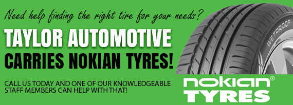 Taylor Automotive Carries Nokian Tyres